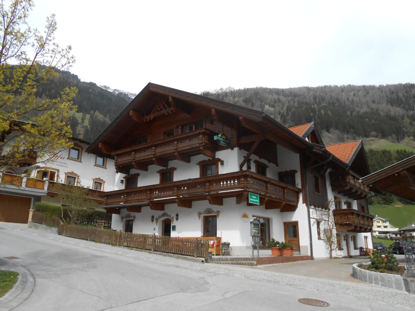 комбинированные дома шале