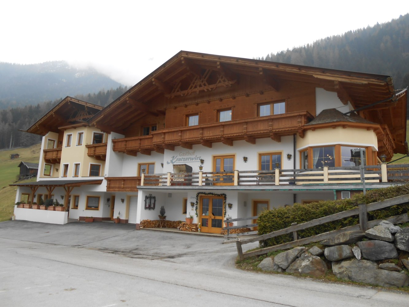 ресторан в стиле шале