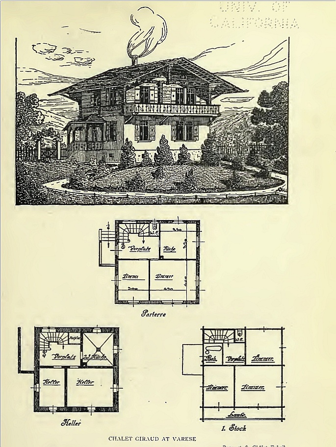 проекты домов шале