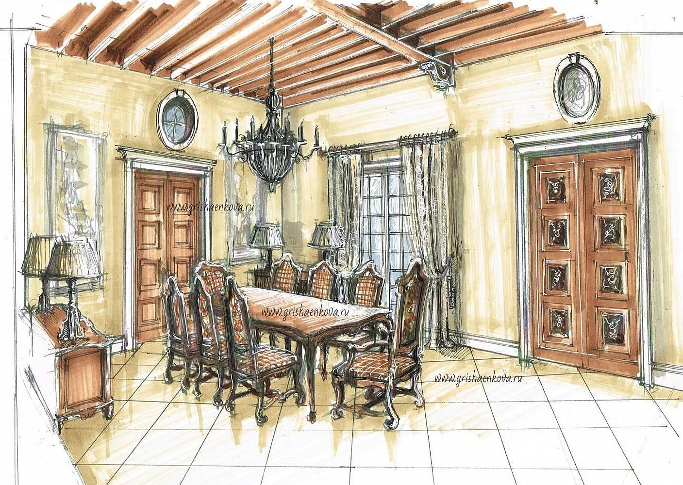 заказать дизайн интерьера