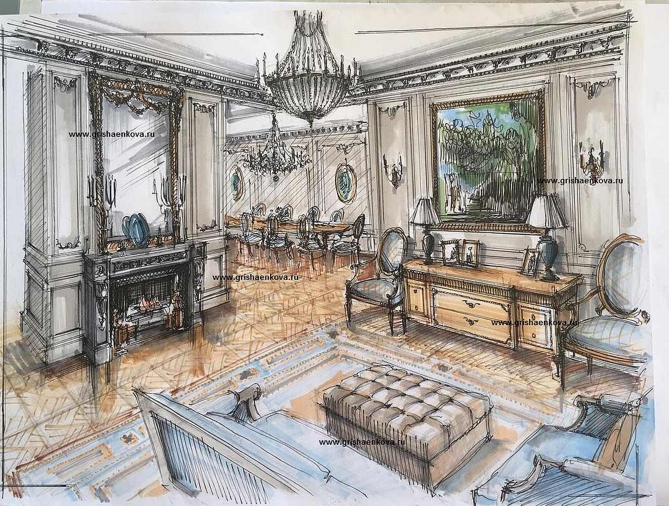 дизайн интерьера вип