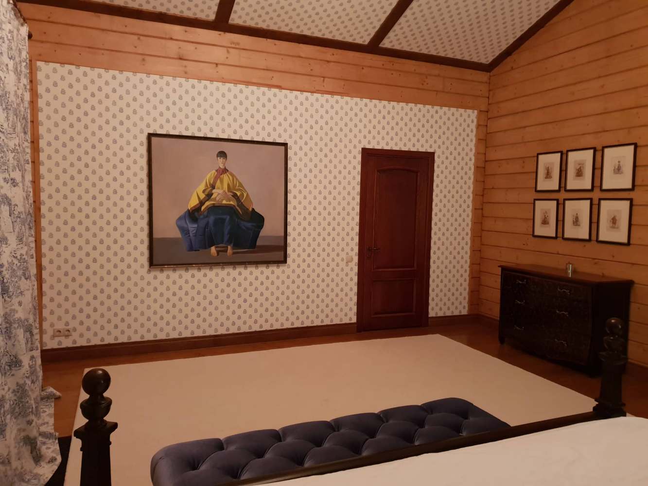 картина маслом для интерьера портрет молодой женщины