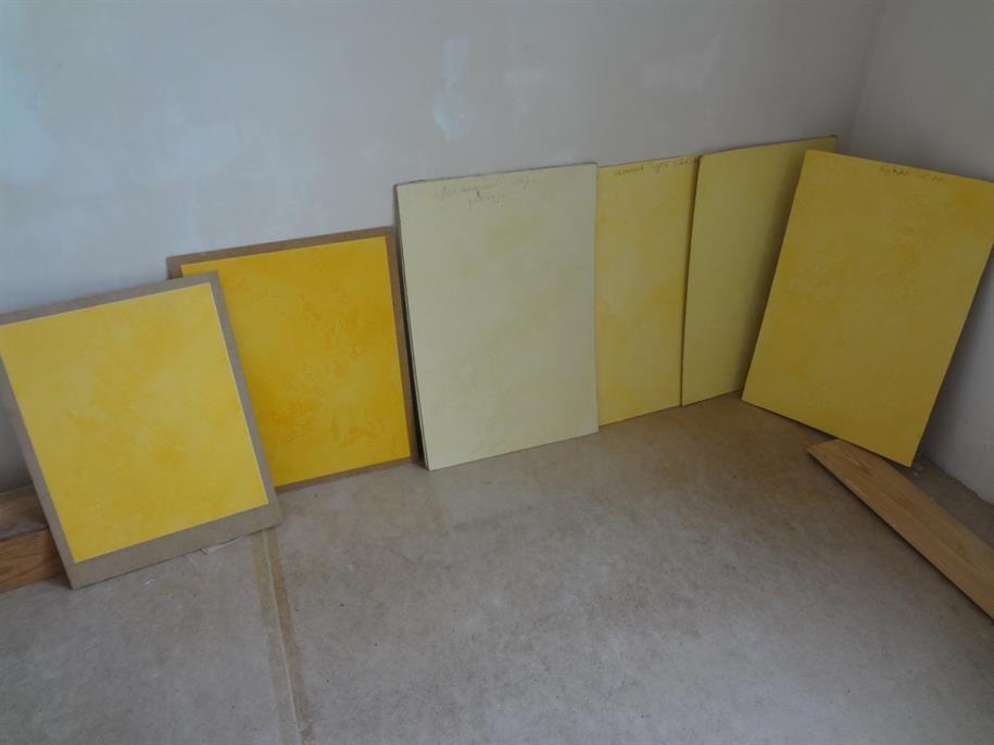 декоративная штукатурка на кухне в средиземноморском стиле