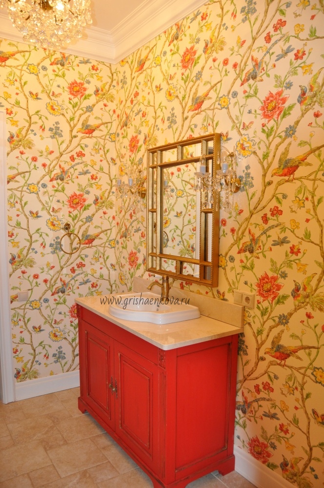 элитный дизайн ванной