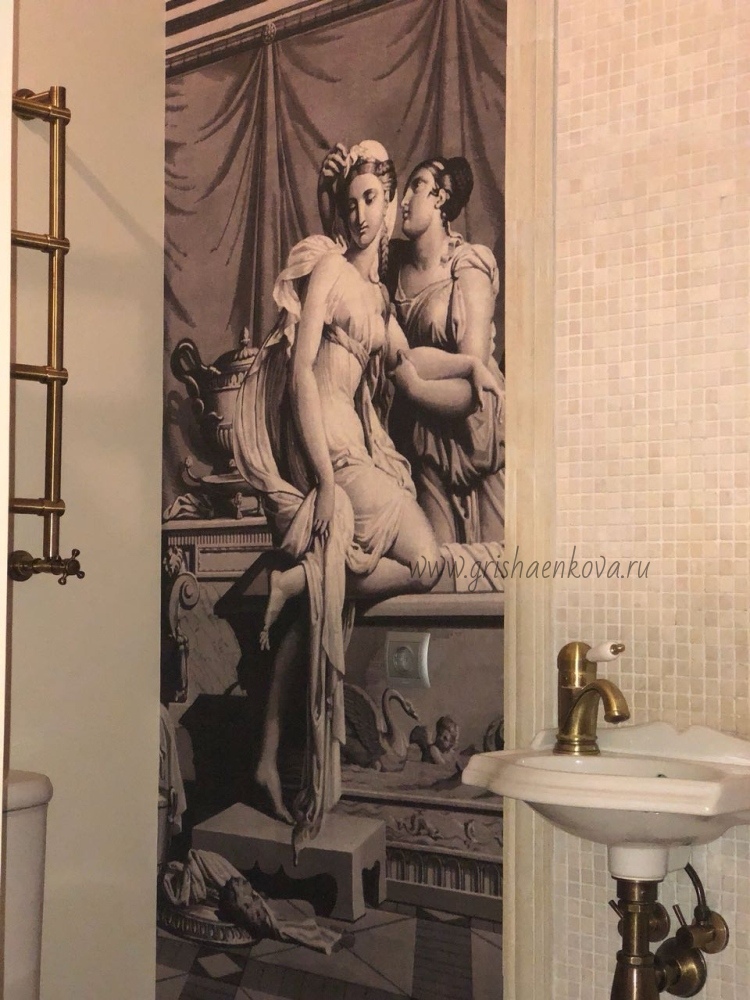 Элитный дизайн интерьера ванной москва