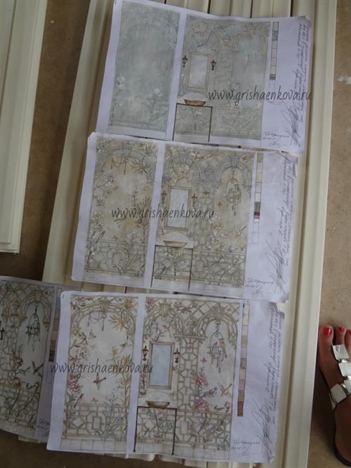 роспись интерьера в стиле шинуазри